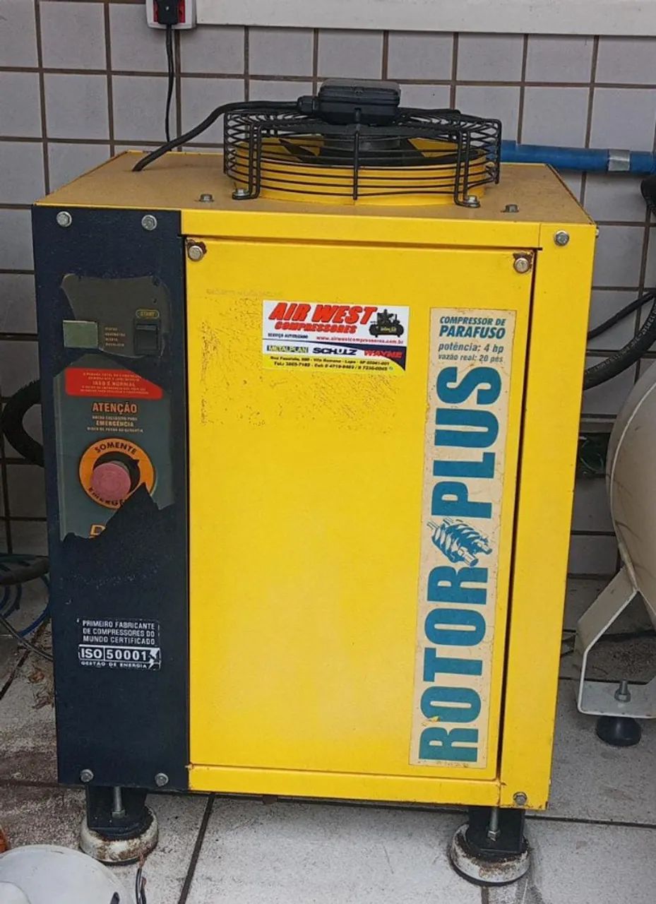 Compressor De Parafuso 4hp Metalplan - Foto 3