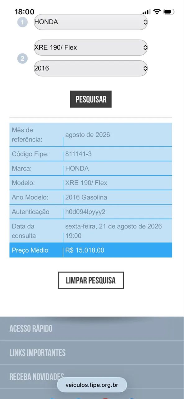 Xre 190 2016 - Foto 5