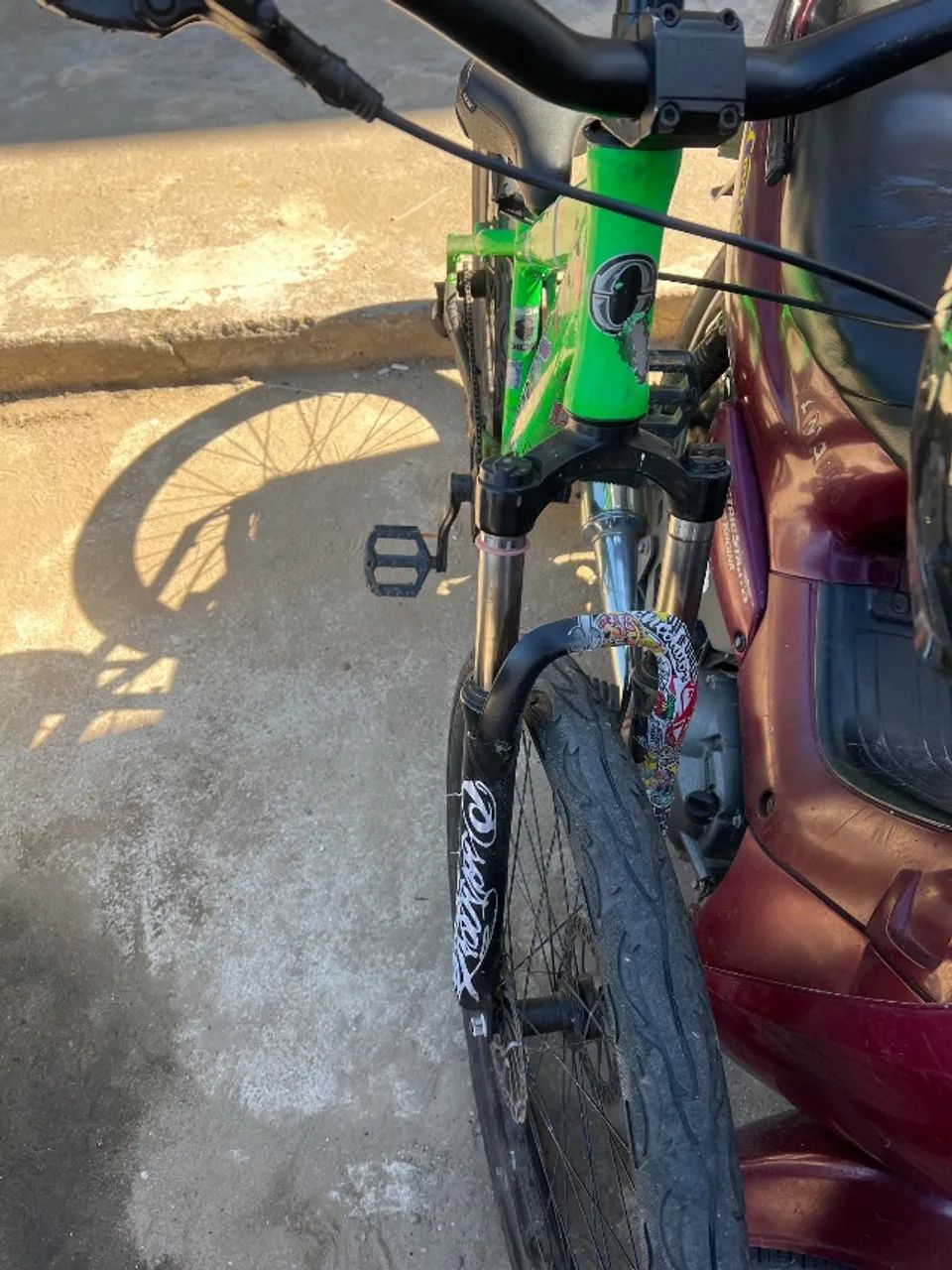 Bicicleta gios verde - Foto 5