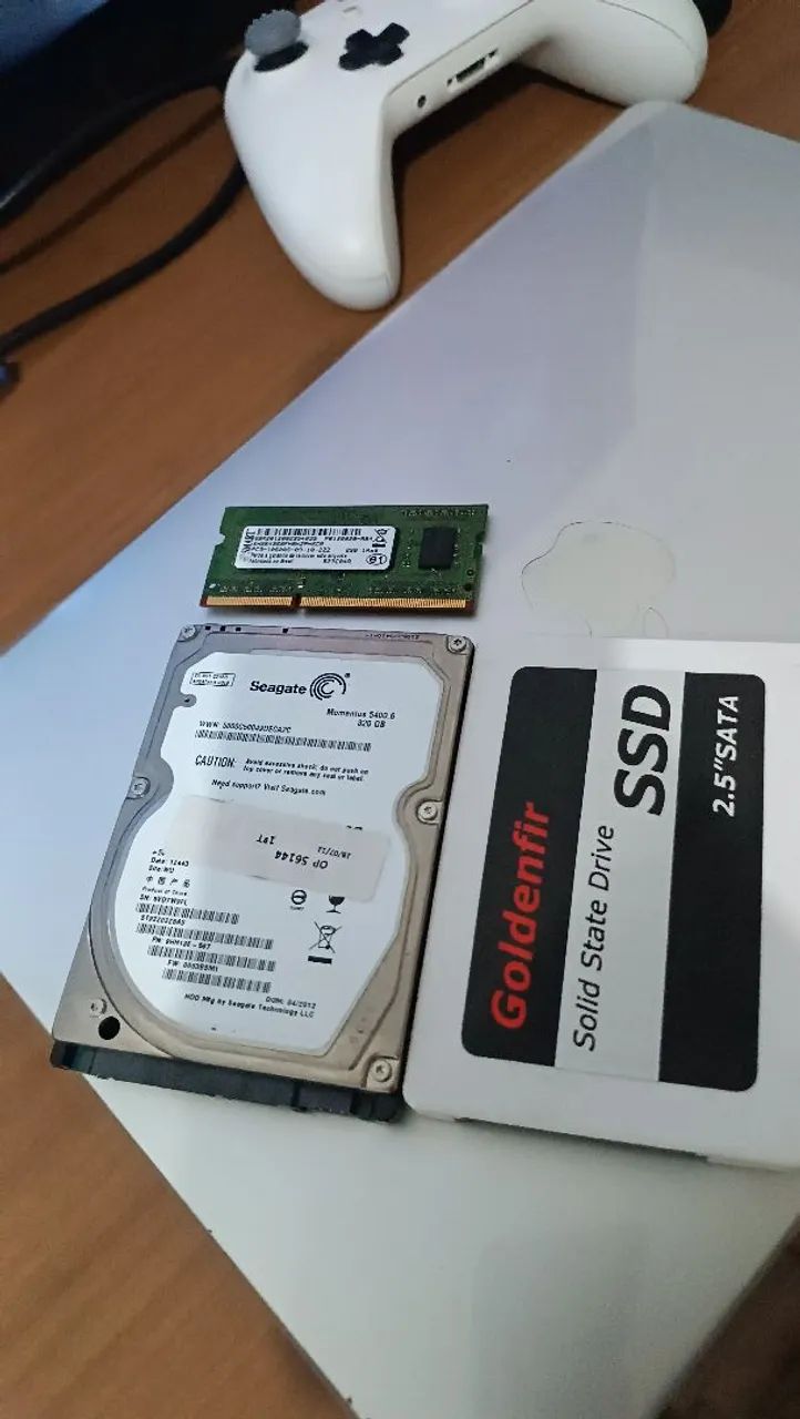 Hd e SSD para PS4 ou notebook funcionando perfeitamente 