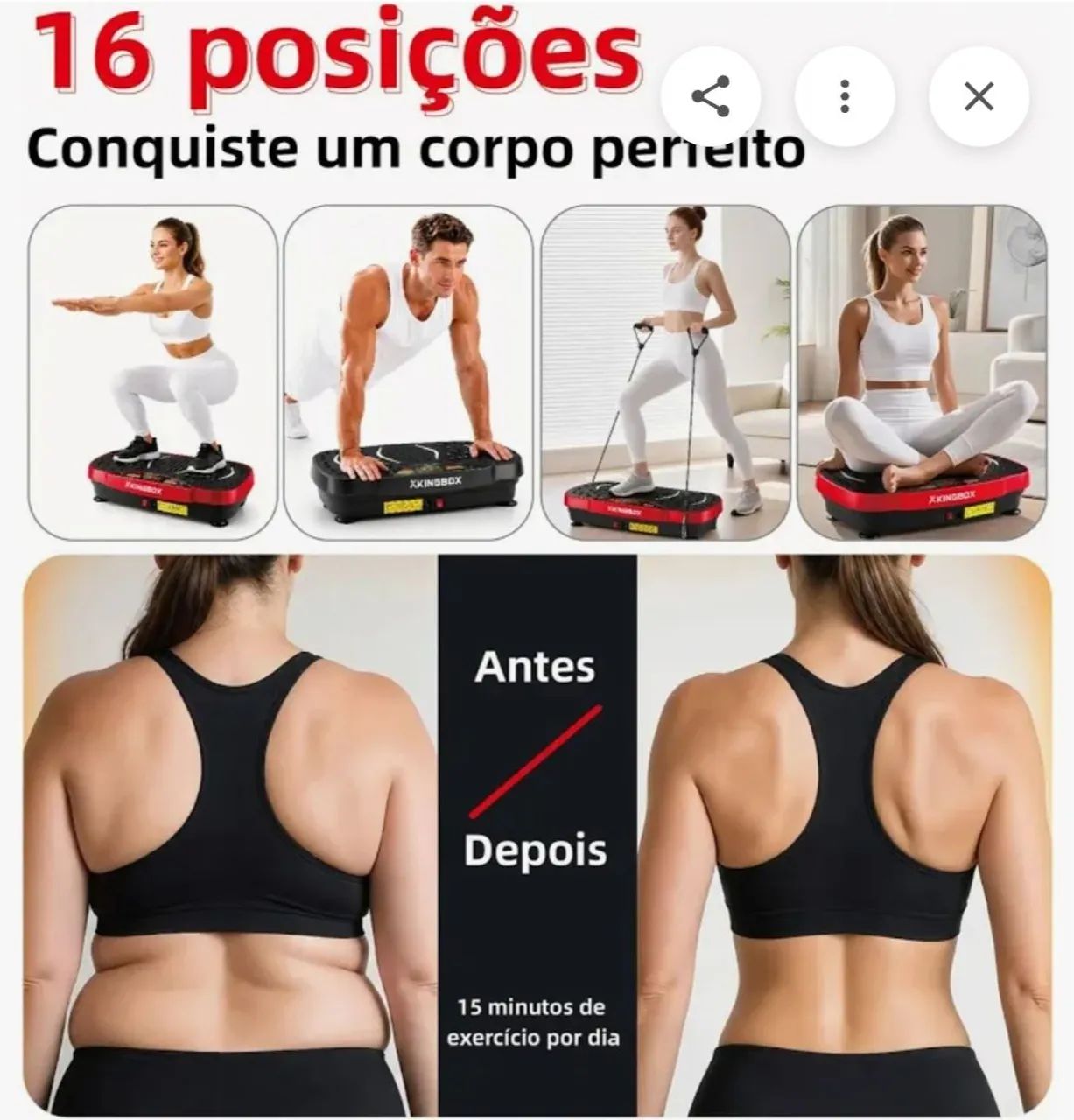 Plataforma vibratória  - Foto 2