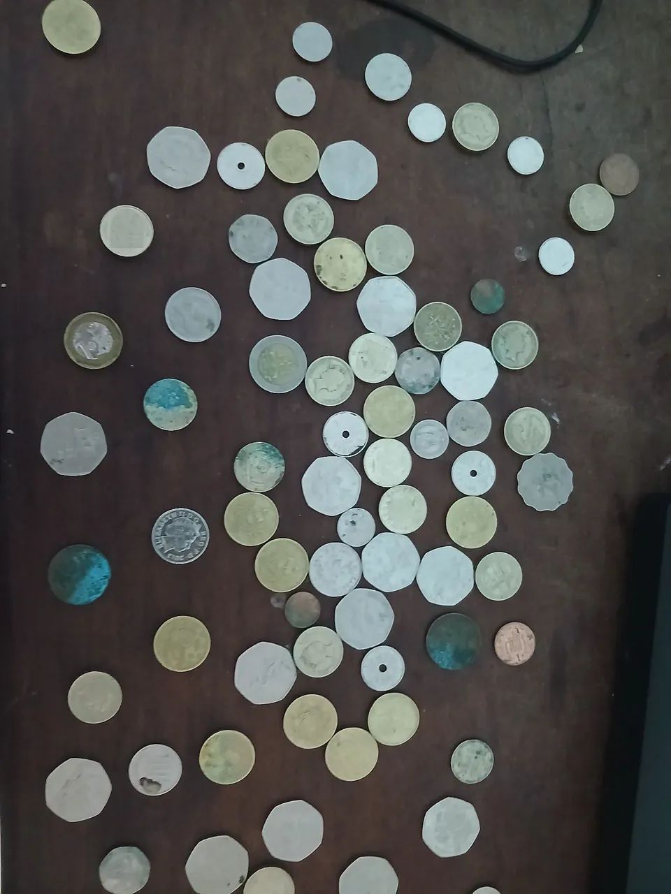 50 Moeda antigas varios paises  - Foto 2