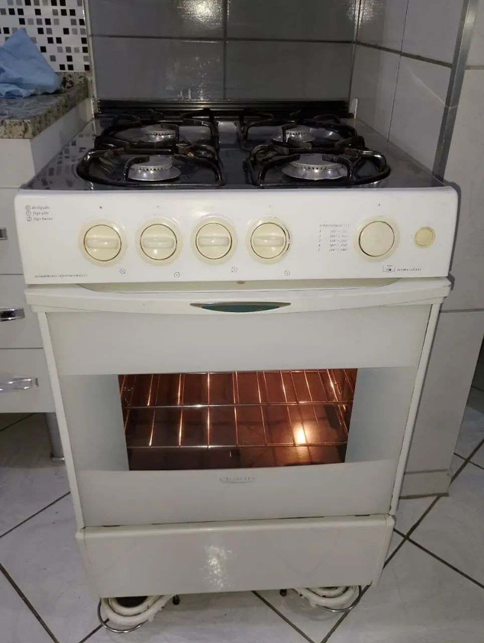 FOGÃO BRASTEMP 4 BOCAS
