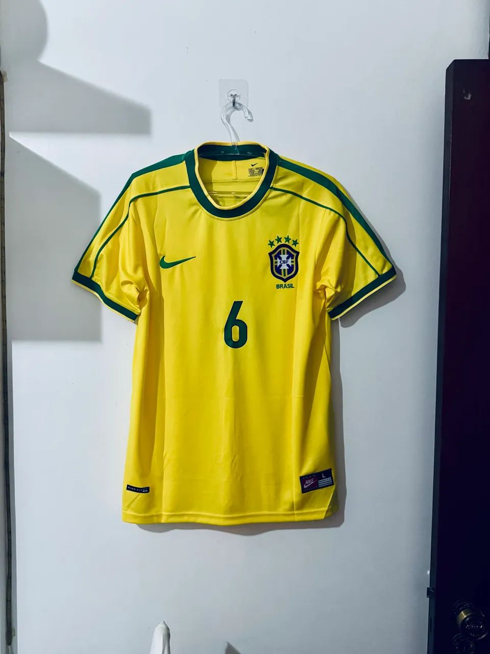 Camisa Brasil 1998 Roberto Carlos