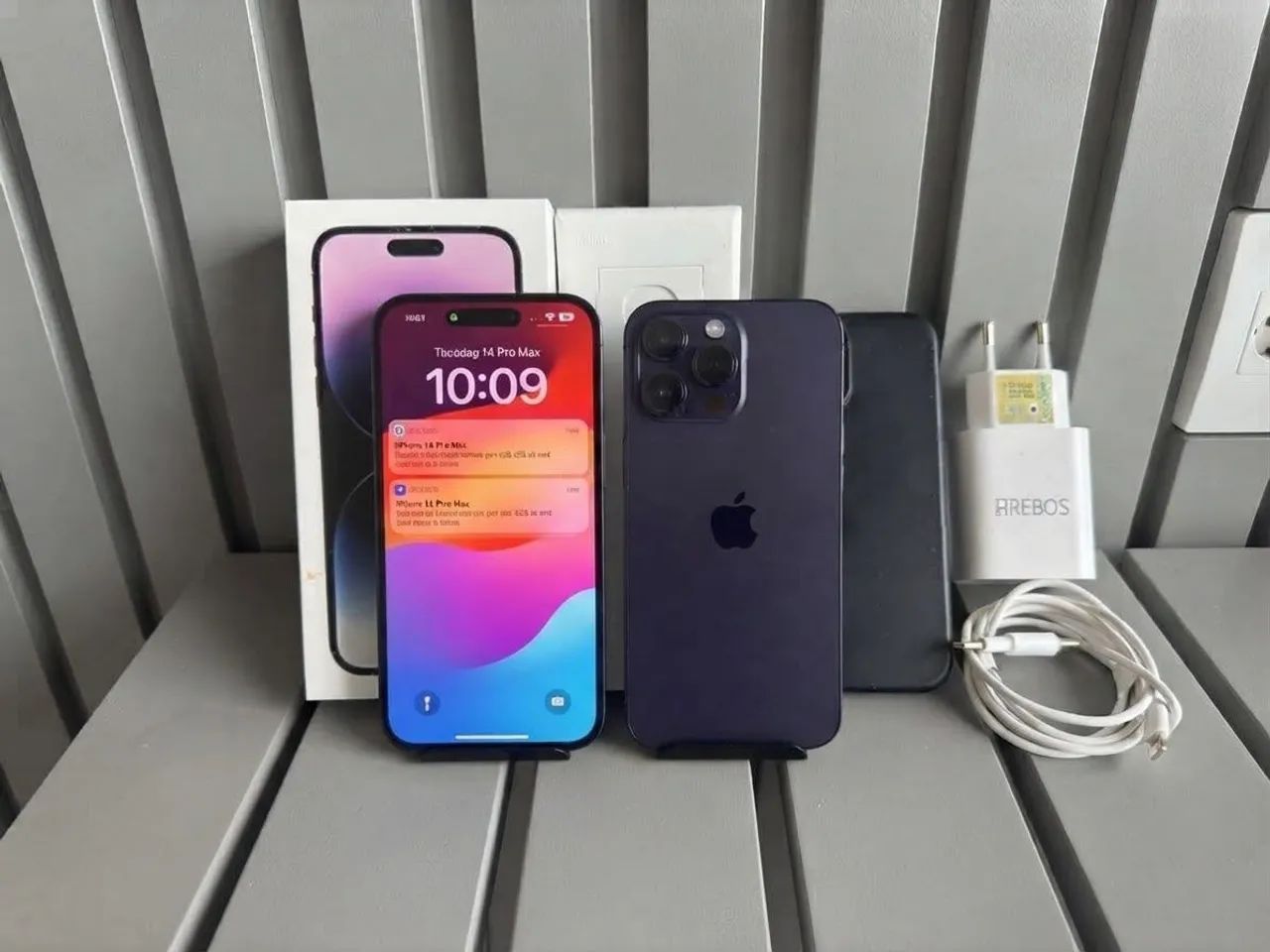 Iphone 14 pro max 128gb APENAS DINHEIRO - Celulares e Smartphones