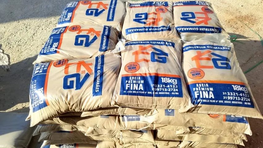 Areia ensacada Fina/Grossa Premium - Atacado(A partir de 100 Pacotes) R$ 6,90un - Foto 2