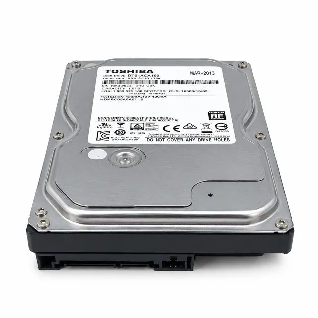 HD Interno Toshiba Desktop 500GB 3.5 Polegadas SATA III DT01ACA050 Para PC Desktop - Foto 3