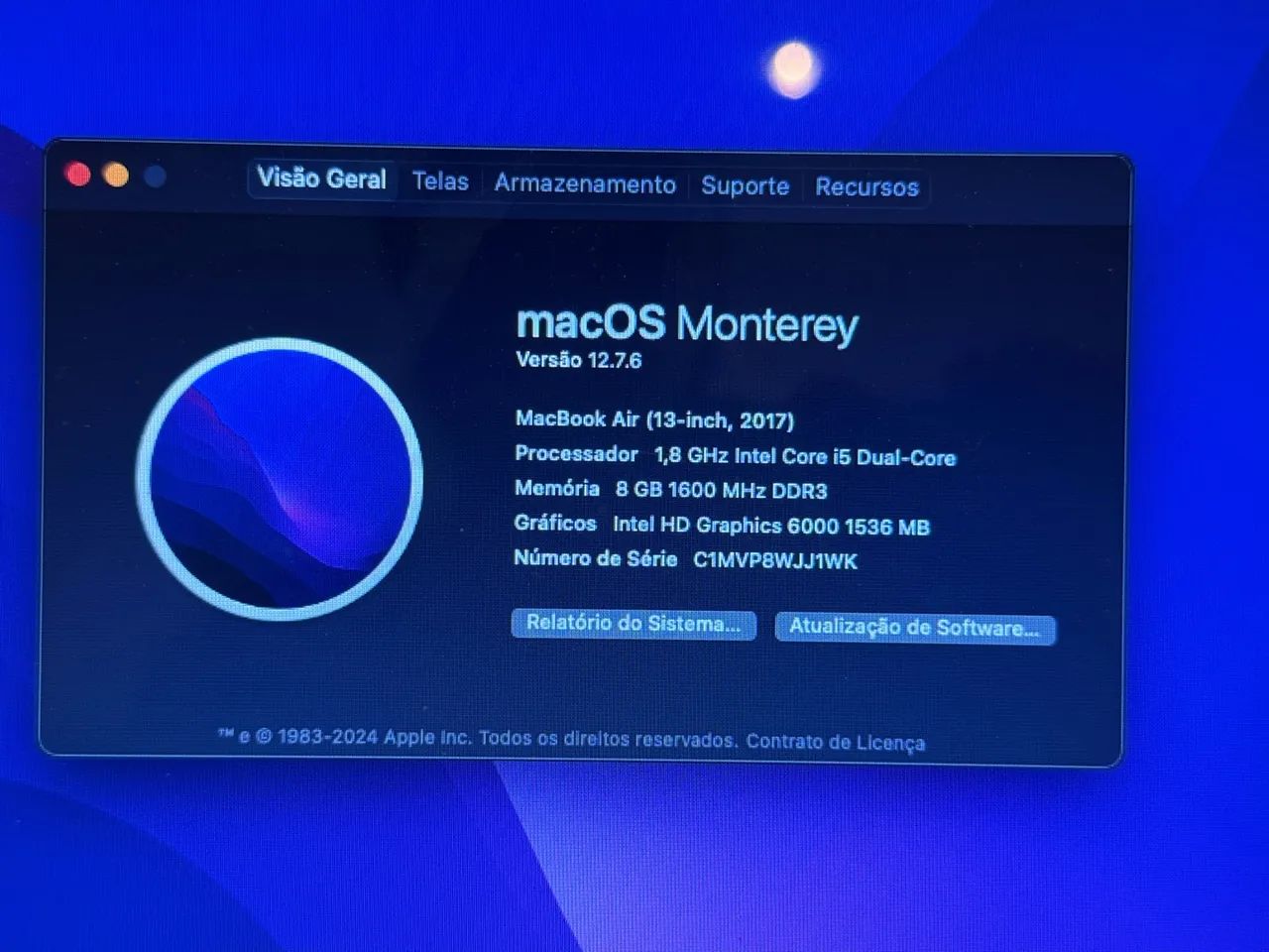 MacBook 2017 Air 128GB  8 de RAM - Foto 4