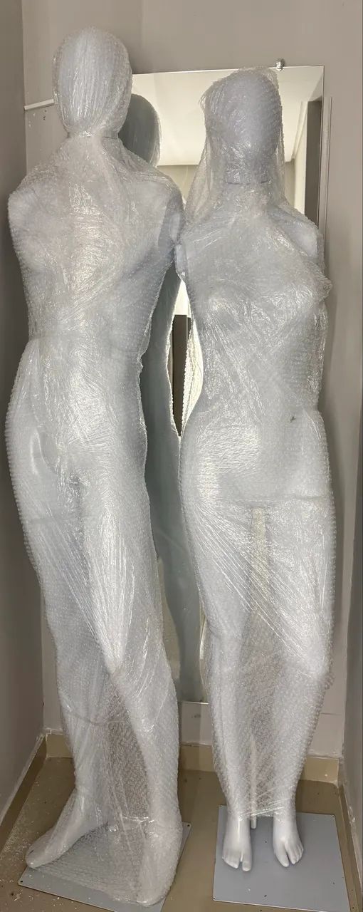 Loja, araras  e manequins 