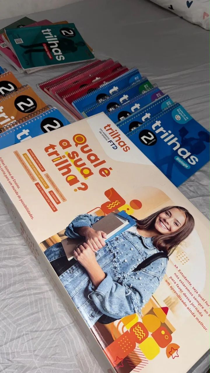 Kit livros trilhas 2ano