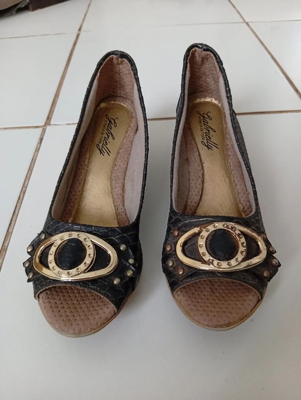 Sapato Aberto com Fivela  - Foto 3