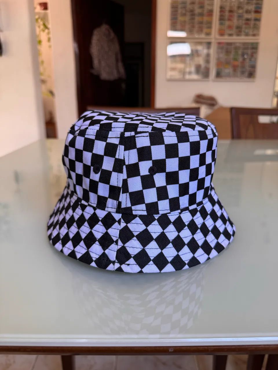 Bucket Vans Quadriculado (Checkerboard) - Estilo Clássico - Foto 2