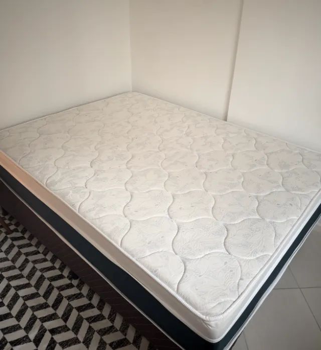 Cama Box Casal + Colchão