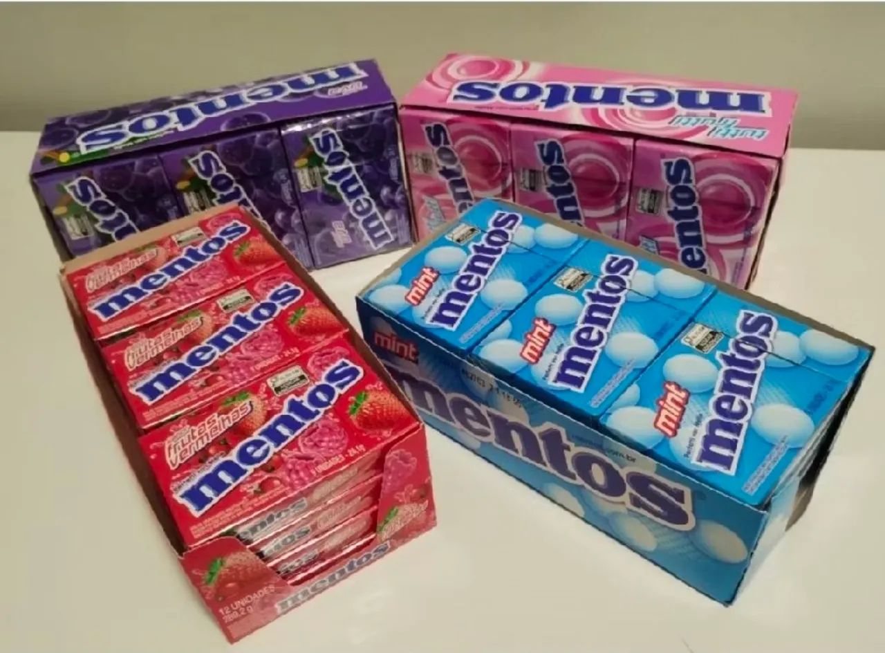 Mentos caixa