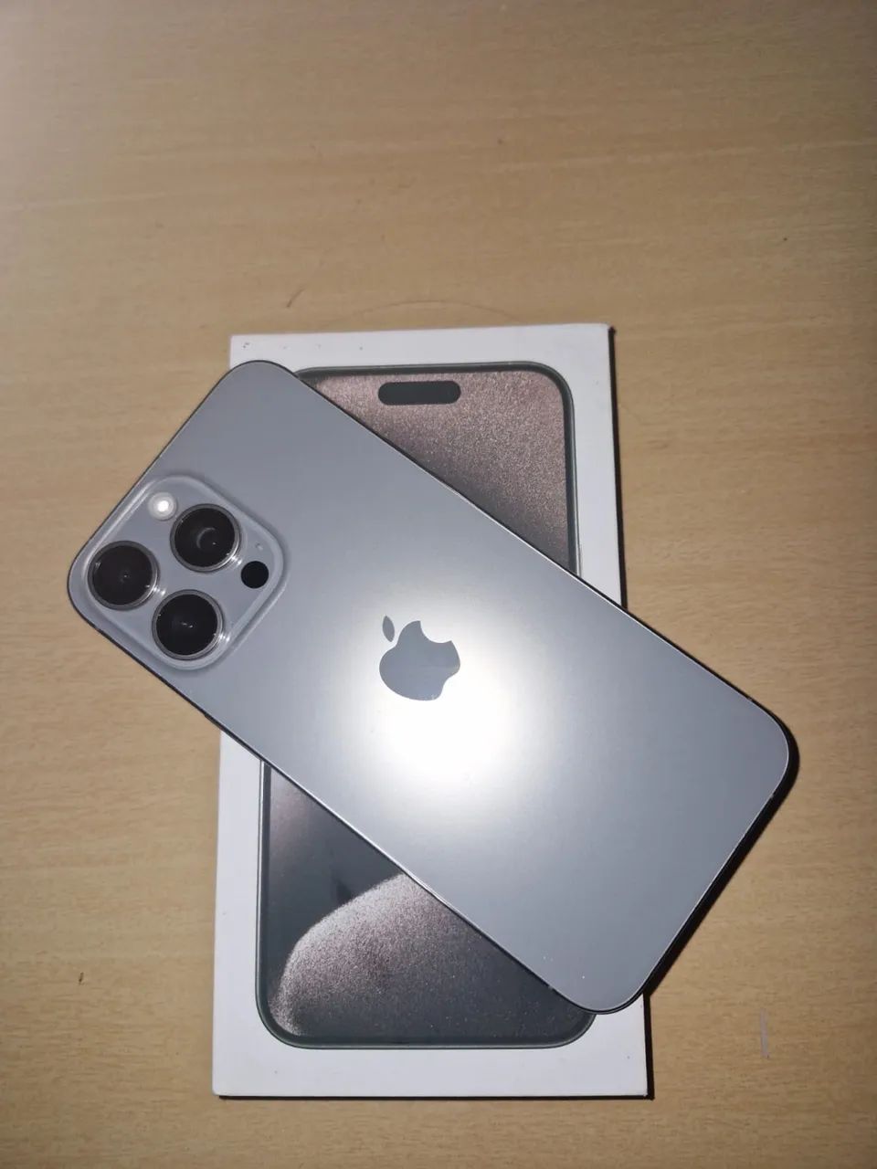 iPhone 15 Pro Max 256GB Titanium Natural - Impecável (Com Caixa e Cabo) - Foto 3