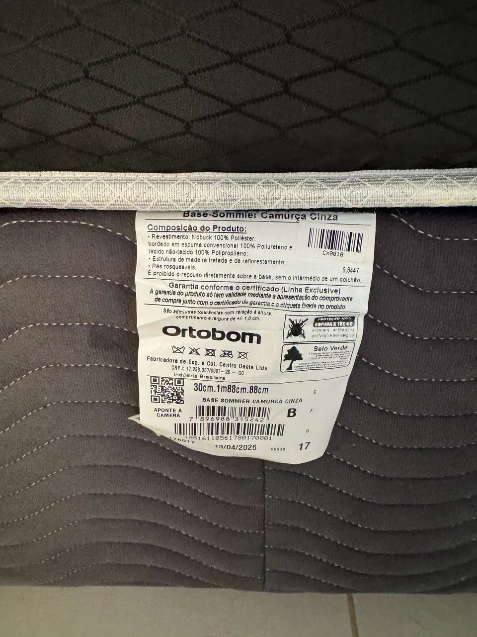 Cama box com colchão solteiro  - Foto 3