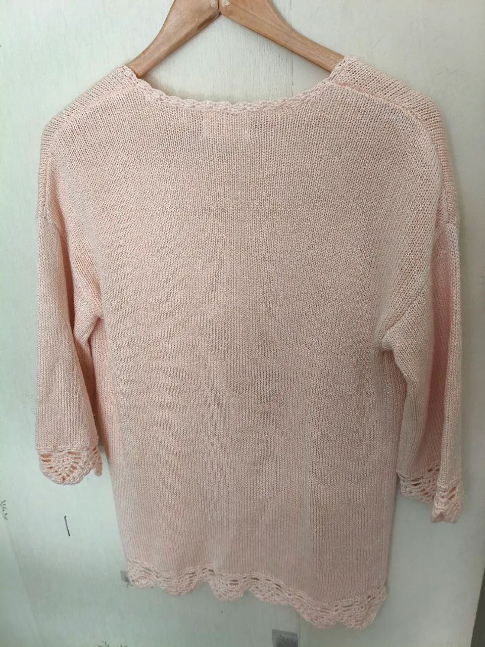 ZARA KNIT CASAQUETE crochê Tam 11-12anos veste até 48 - Foto 5