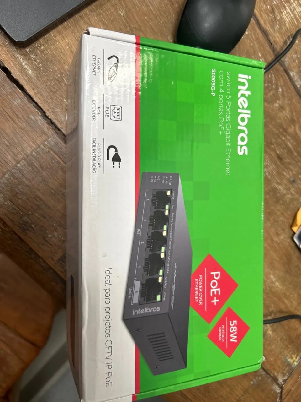 Switch S1005G-P Poe Intelbras - Foto 3