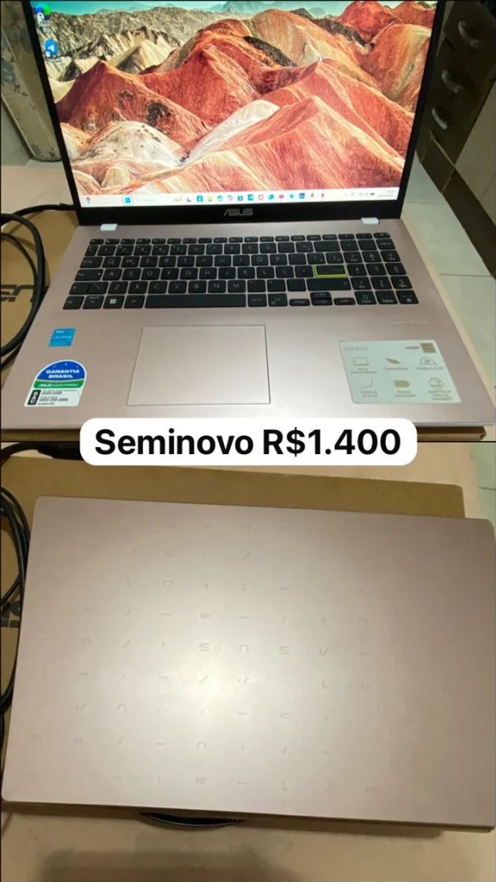 Vendo notebook Asus Intel celeron