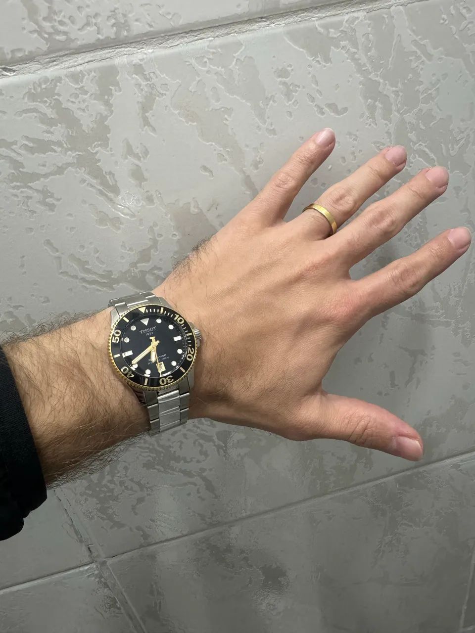 Relogio Tissot Seastar 1000 36mm original pouquíssimo uso - Foto 2