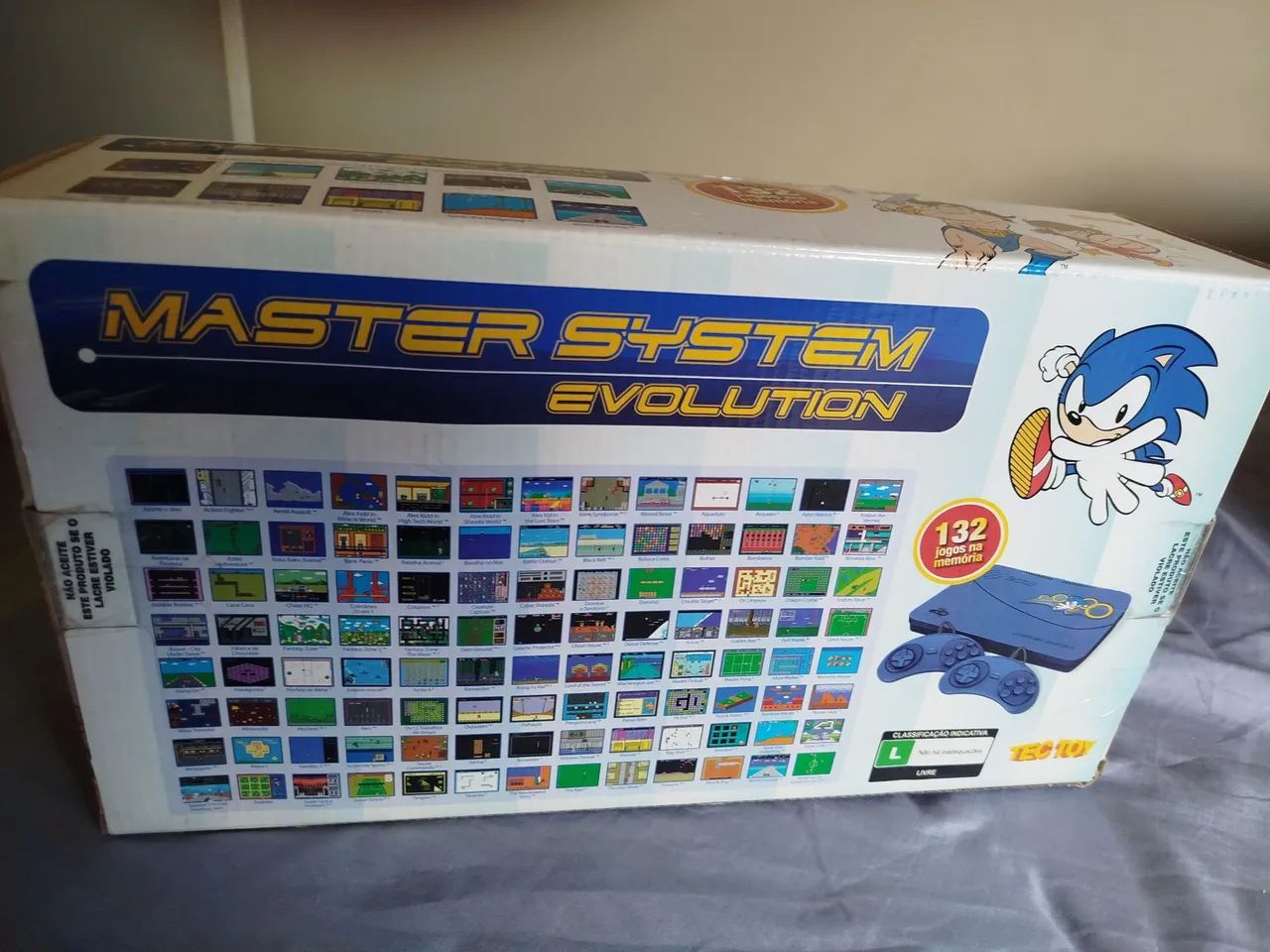 Master System Evolution Tectoy novo lacrado  - Foto 2