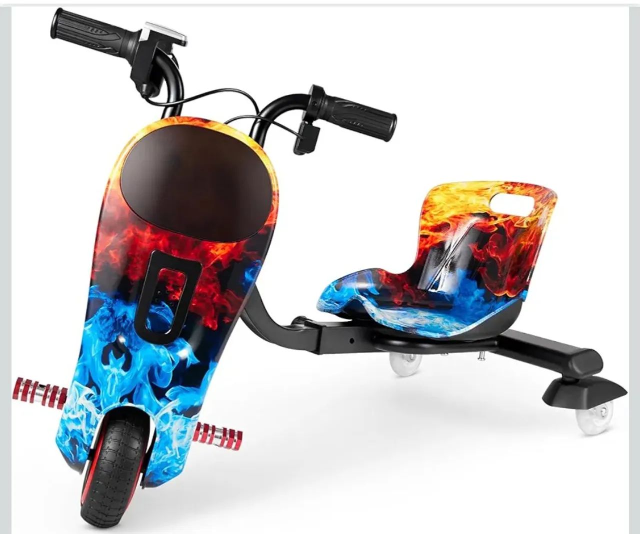 Patinete Triciclo Elétrico New Speed Drift Infantil  - Foto 4