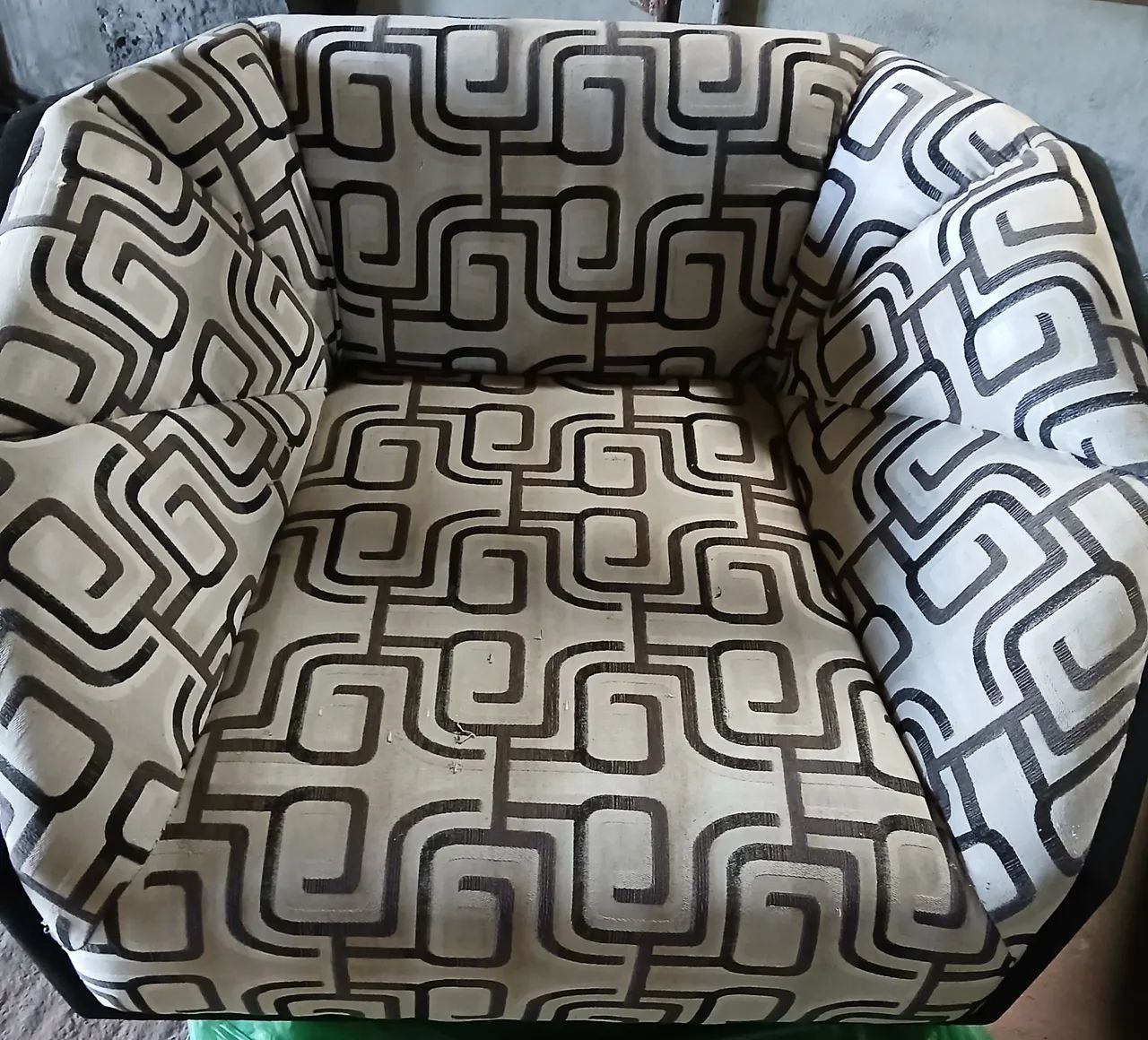 Poltronas giratórias com pés de ferro - Foto 3