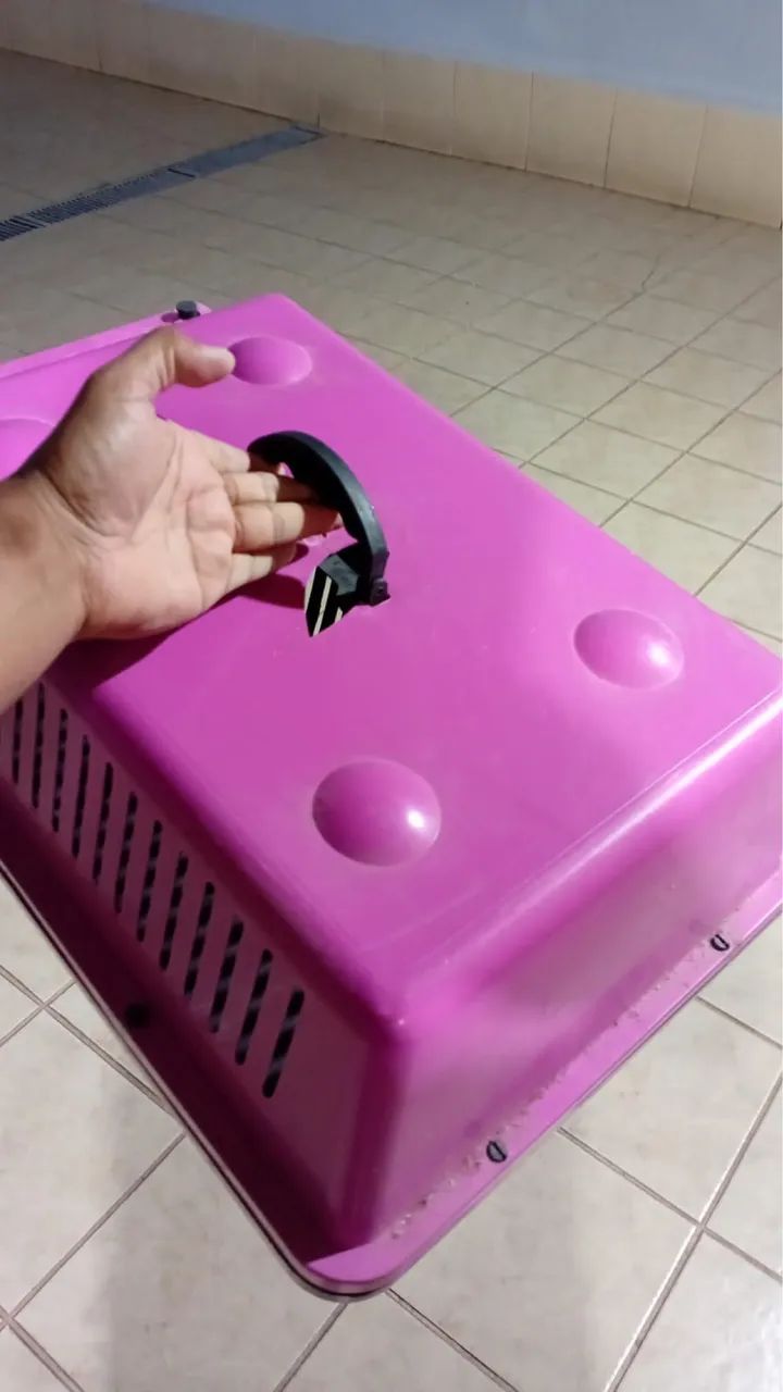 Cauxa de transporte pet para cães e gatos - Foto 2