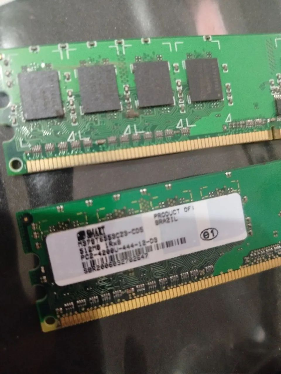 2 Memórias RAM 512 Mb - Smart  - Foto 2