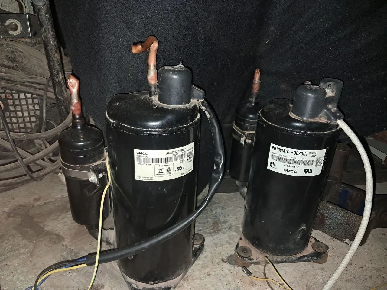 Compressor de Ar Condicionado GMCC usado - 9000 e 12000 Btus.