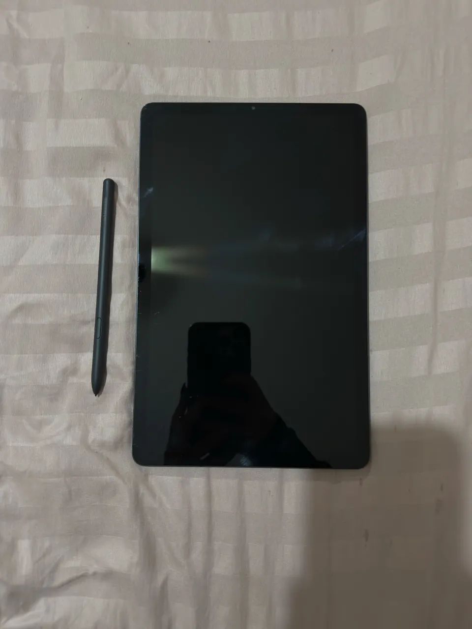 Tablet tab S6 lite usado em ótimo estado com acessórios inclusos - Foto 4