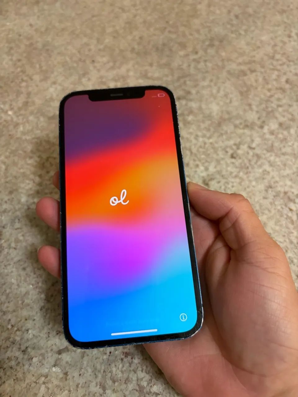 iPhone 12 Azul 64 GB | Funcionando 100% | com avarias - Foto 2