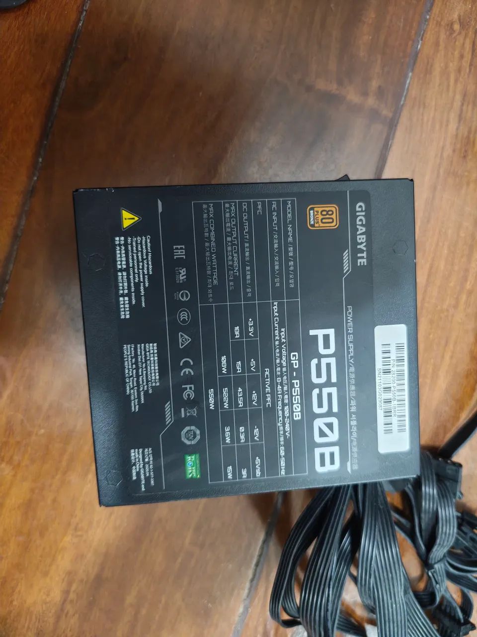 Fonte gigabyte p550b - Foto 3