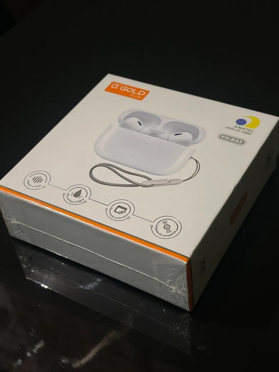 Fone de ouvido In-ear Bluetooth 5.4 a?gold - Foto 3