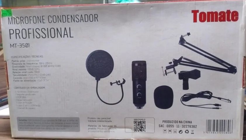 microfone condensador profissional - Foto 2