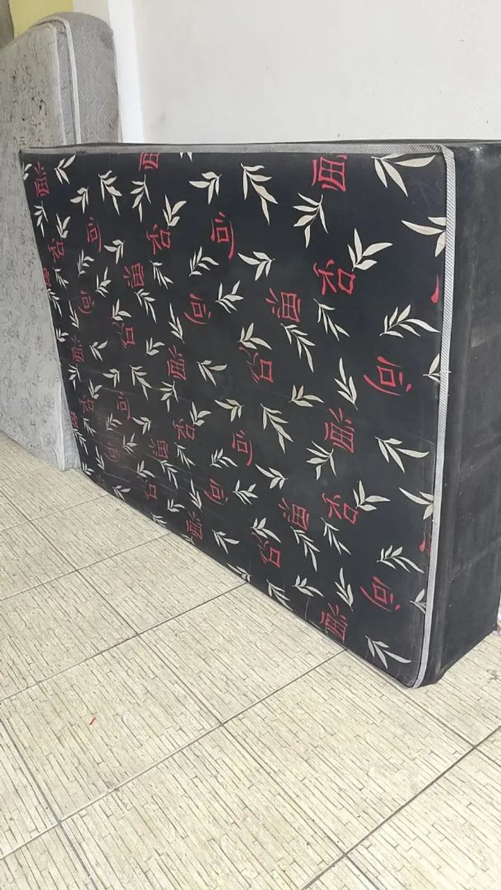 Cama box de casal (ortopédica)