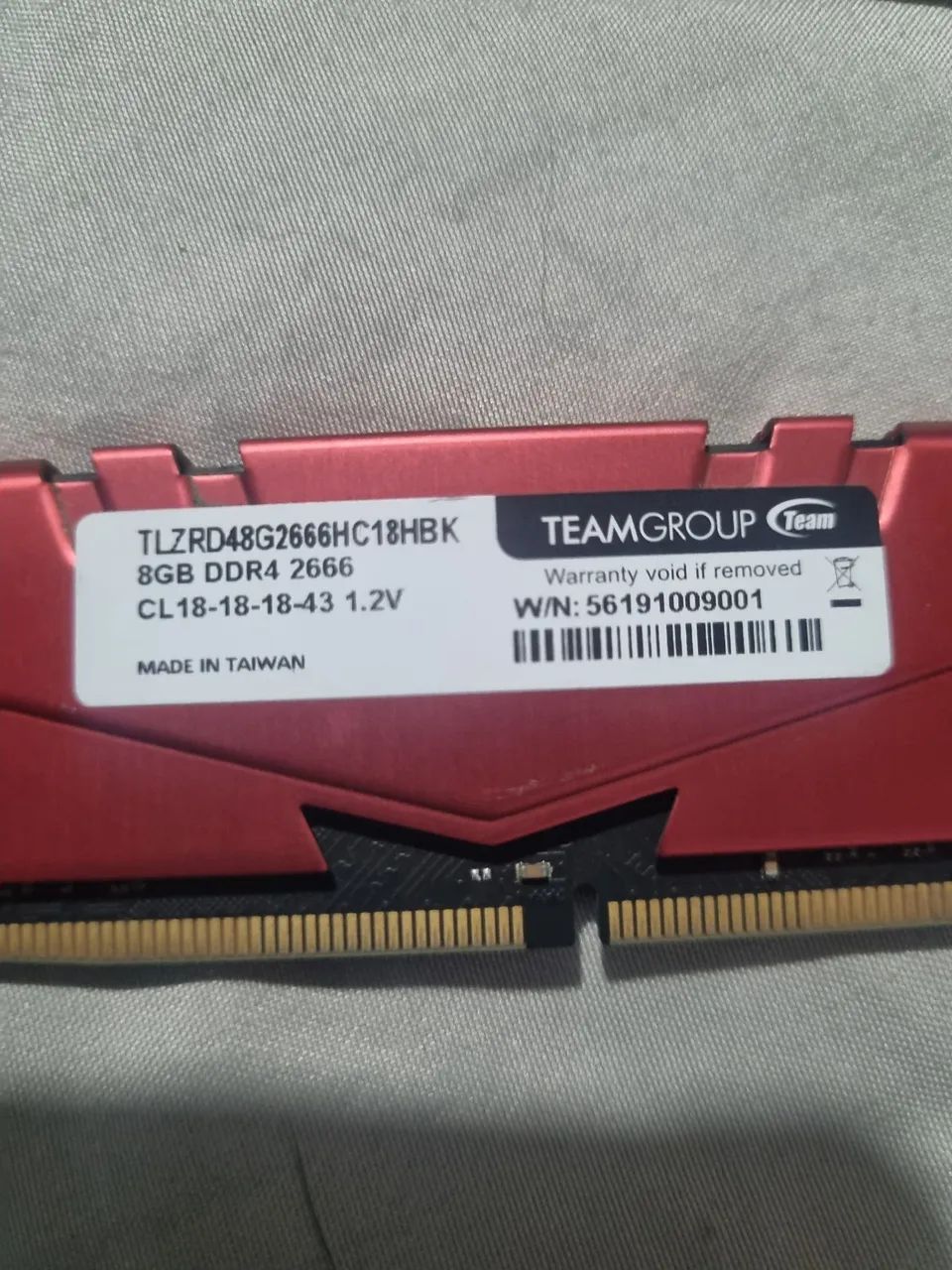 Memória ram 2x8gb 2666mhz  - Foto 3