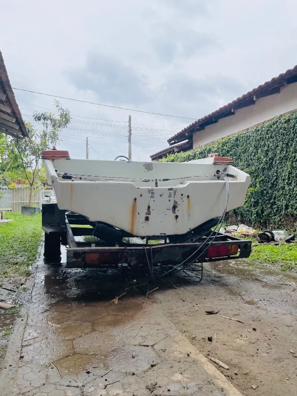 Lancha  e motor  - Foto 3