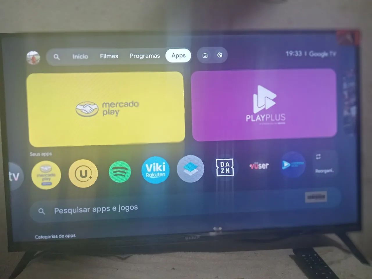 tv smart 32 polegadas semp