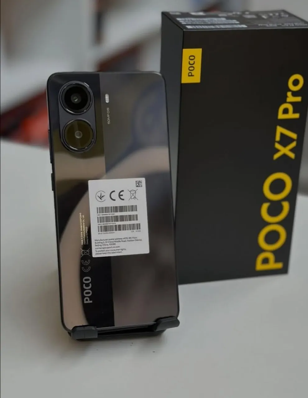Smartphone Xiaomi Poco F8 Pro 5G 512GB 12GB RAM Dual SIM Tela 6.59