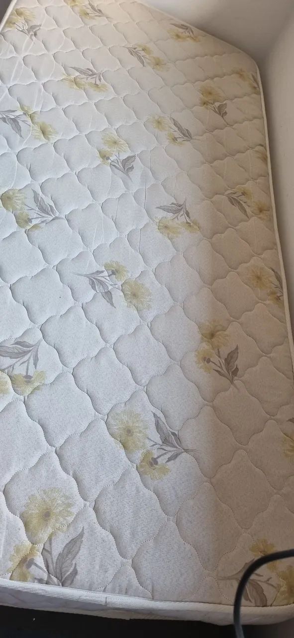 Cama box +olchão Solteiro Ortopédico - Ótimo Estado  - Foto 3