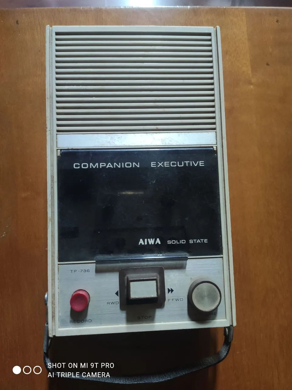 Gravador Aiwa TP 736