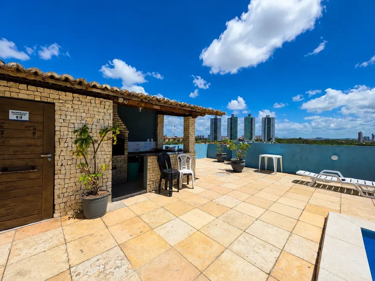 EXCELENTE FLAT EM PONTA NEGRA - 2 QUARTOS  (MANHATAN ) - Foto 3