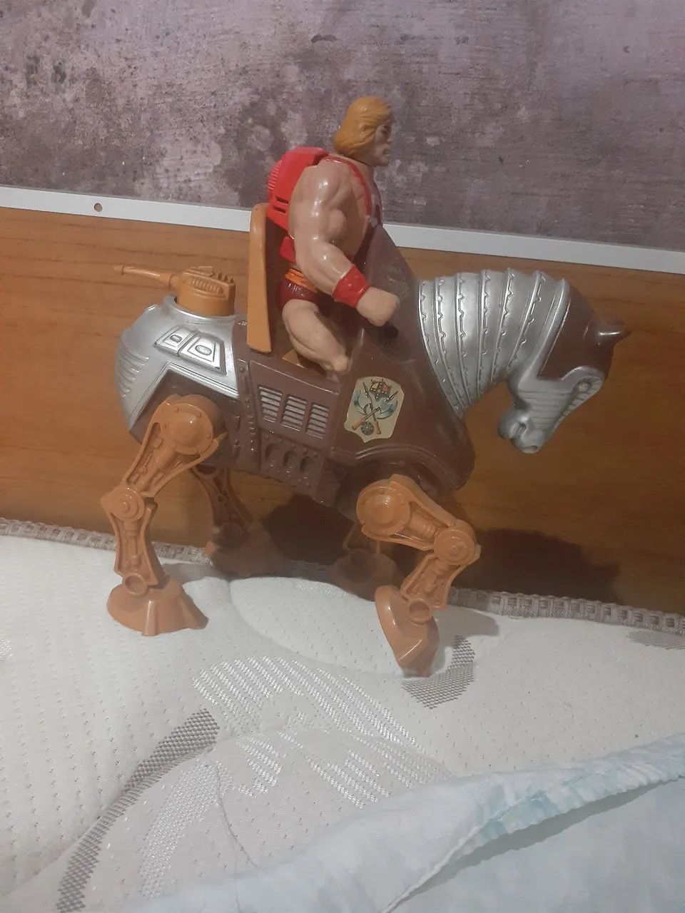 Boneco do he-man com cavalo  - Foto 3