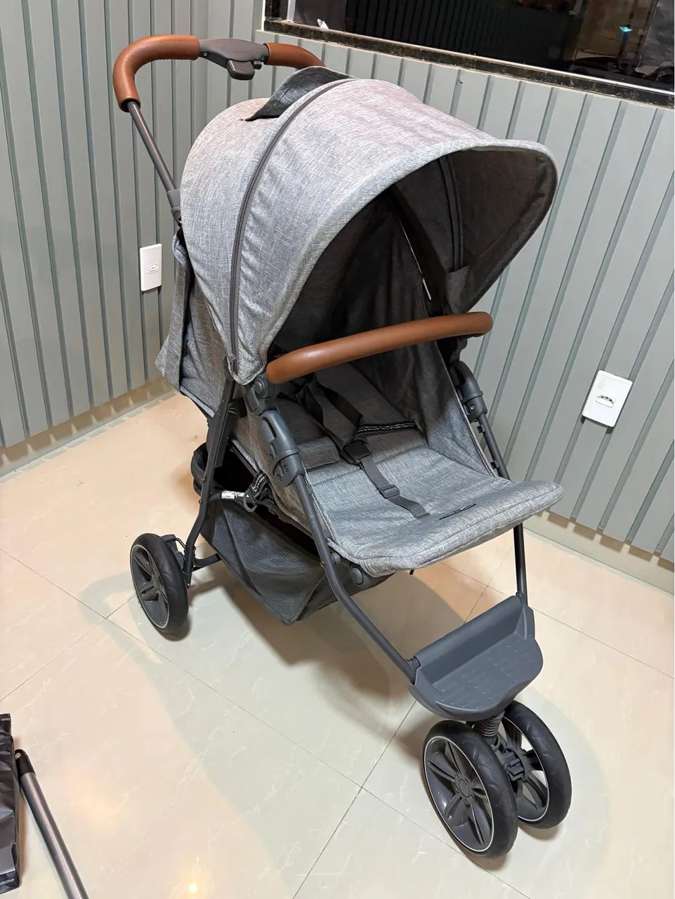 Carrinho de bebê abc design-EXCELENTE CONSERVAÇÃO  - Foto 2