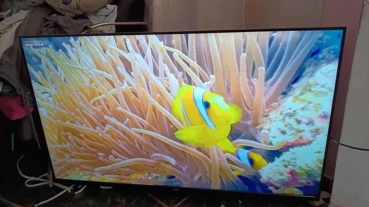 TV Philips 50 smart 4K detalhes 