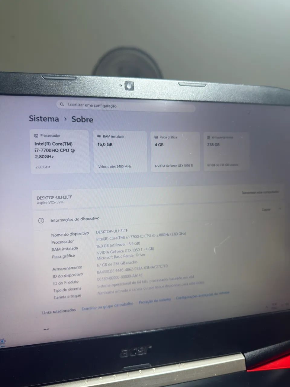 Notebook Gamer - Foto 3