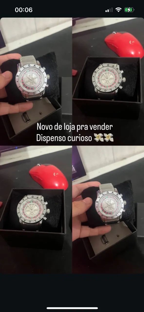 Vende-se relógio bulgari 
