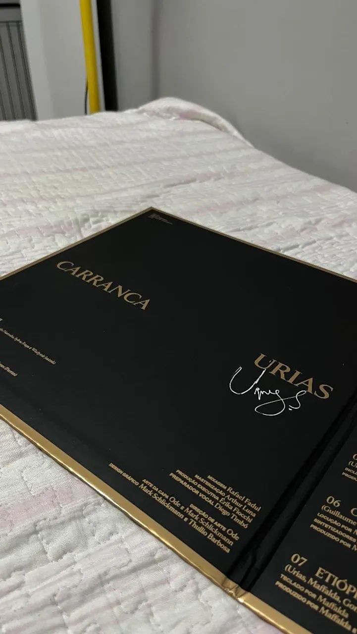 Urias Carranca - Vinil autografado - Foto 4