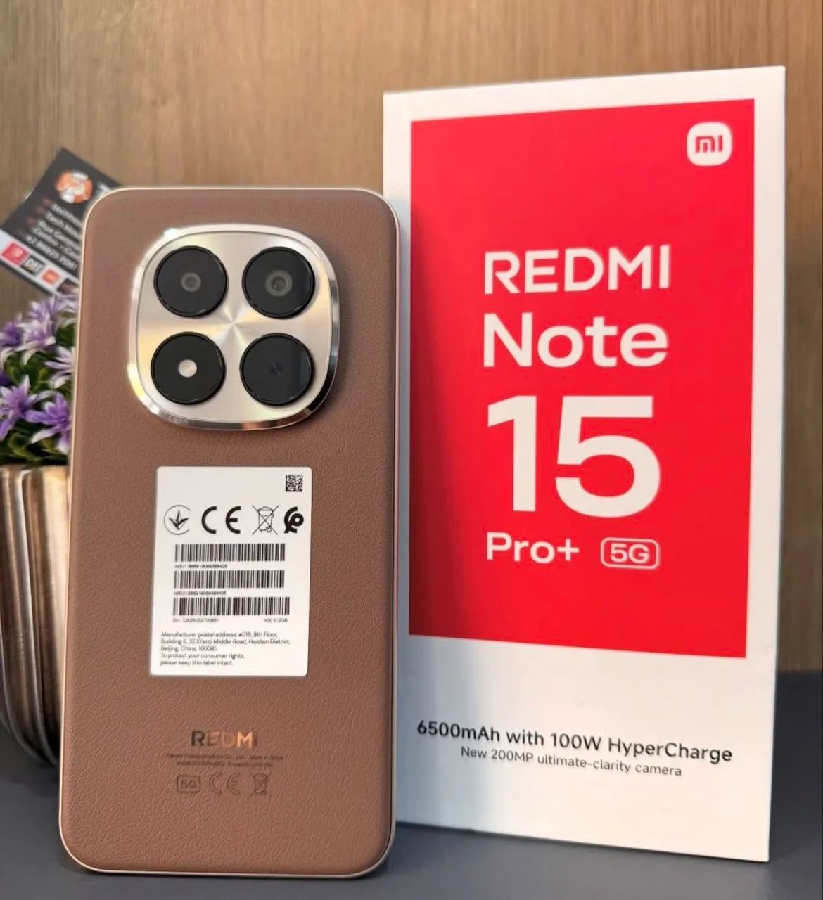 REDMI NOTE 15 PRO + 5G NFC 12RAM 512GB - LANÇAMENTO 